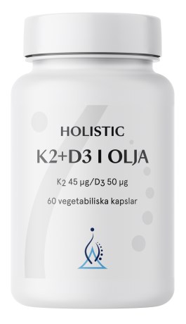 Holistic K2+D3, Kosttilskud - Holistic