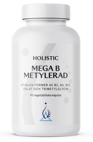 Holistic Mega B, Methyleret, Kosttilskud - Holistic