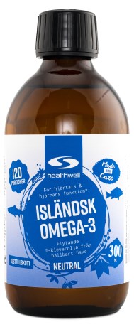 Islandsk Omega-3, Kosttilskud - Healthwell