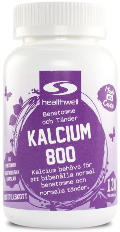 Kalcium 800, Kosttilskud - Healthwell