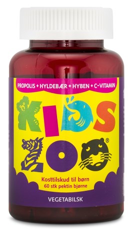 KidsZoo Propolis + Vitamin C, Kosttilskud - Kids Zoo