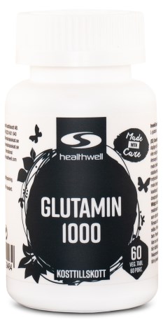Healthwell L-Glutamin 1000, Helse - Healthwell