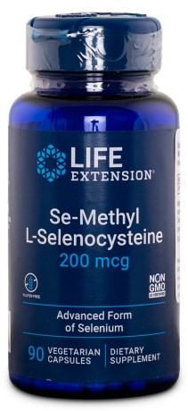 Life Extension Se-Methyl L-Selenocysteine, Kosttilskud - Life Extension