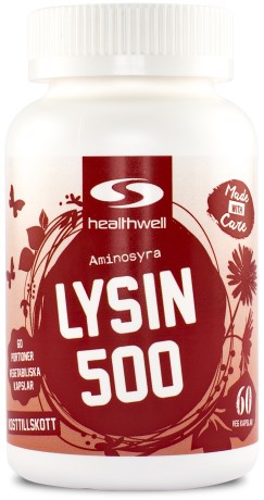 Lysin 500, Kosttilskud - Healthwell