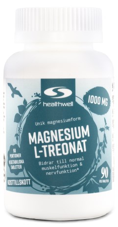 Magnesium L-trionat, Kosttilskud - Healthwell