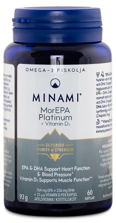 MorEPA Platinum, Kosttilskud - Minami Nutrition