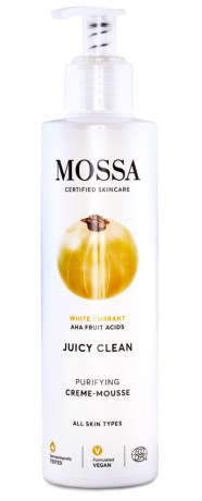 Mossa Juicy Clean Cleansing Creme Mousse, Kropspleje & Hygiejne - Mossa