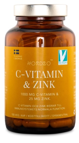 Nordbo C-vitamin & Zink, Kosttilskud - Nordbo