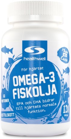 Omega-3 Fiskeolie, Kosttilskud - Healthwell