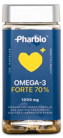 Omega-3 Forte, Kosttilskud - Pharbio