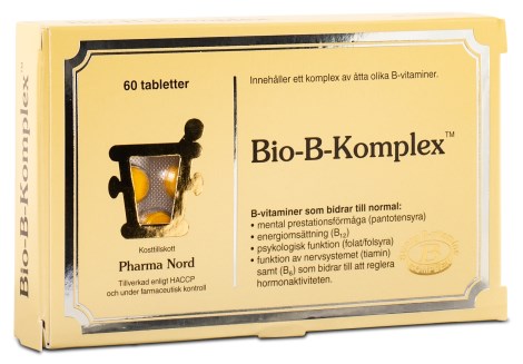 Pharma Nord Bio B-komplex, Kosttilskud - Pharma Nord