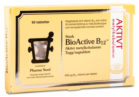 Pharma Nord BioActive B12, Kosttilskud - Pharma Nord