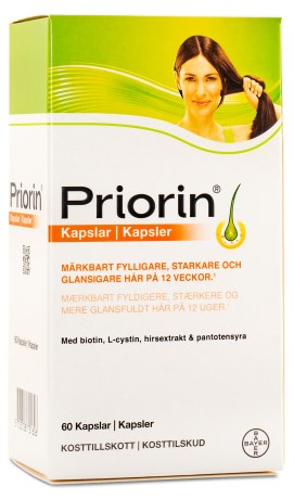 Priorin, Helse - Bayer HealthCare