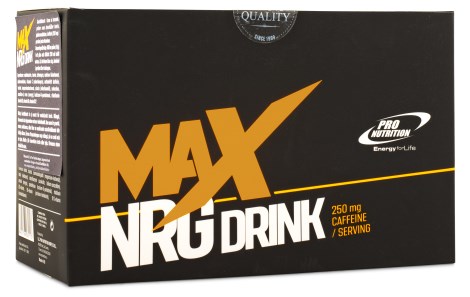 Max NRG, Kosttilskud - Pro Nutrition