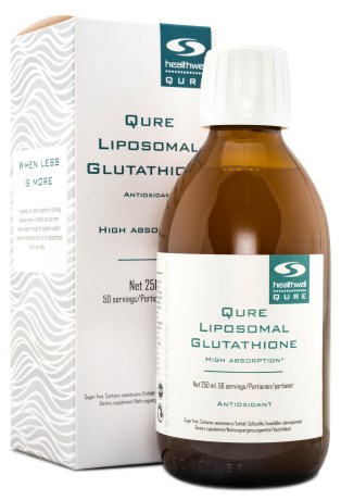 QURE Liposomal Glutathion, Kosttilskud - Healthwell QURE