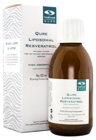 QURE Liposomal Resveratrol, Kosttilskud - Healthwell QURE