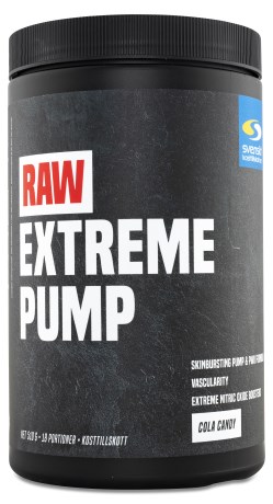 RAW Extreme Pump, Kosttilskud - Svenskt Kosttillskott