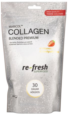 Re-fresh Superfood Collagen Blended Premium, Helse - Re-fresh Superfood