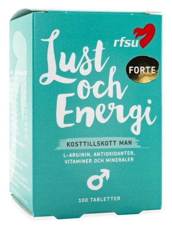 RFSU Lust och Energi Man, Helse - Rfsu