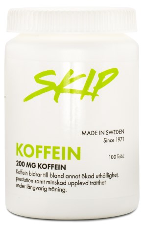 Skip Koffeintabletter, Kosttilskud - Skip Nutrition