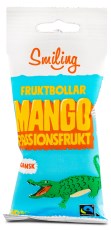 Smiling Frugtkugler Mango/Passion Fairtrade