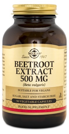 Solgar Beetroot Extract 500 mg, Kosttilskud - Solgar
