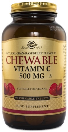 Solgar Chewable Vitamin C, Kosttilskud - Solgar