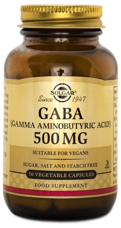 Solgar GABA 500 mg, Helse - Solgar