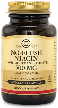 Solgar No-Flush Niacin, Kosttilskud - Solgar