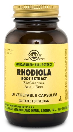 Solgar Rhodiola Root Extract, Kosttilskud - Solgar