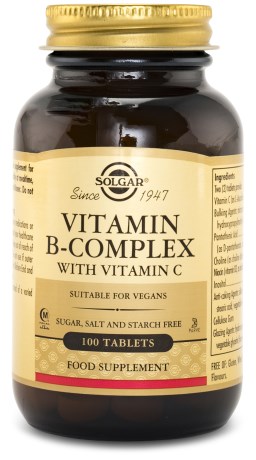 Solgar Vitamin B-Complex, Kosttilskud - Solgar