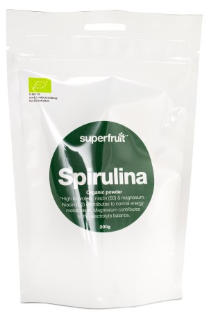 Spirulina pulver, Helse - Superfruit