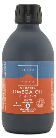 Terranova Omega 3-6-7-9 Organic Oil, Kosttilskud - Terranova