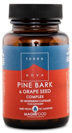 Terranova Pine Bark & Grape Seed Complex, Kosttilskud - Terranova