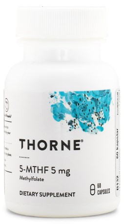 Thorne 5-MTHF 5 mg, Kosttilskud - Thorne Research