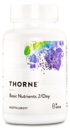 Thorne Basic Nutrients 2/day, Kosttilskud - Thorne Research