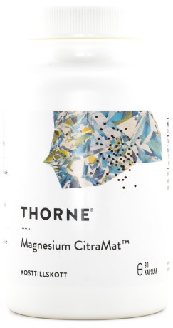 Thorne Magnesium Citramat, Kosttilskud - Thorne Research
