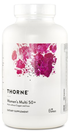 Thorne Womens Multi +50, Kosttilskud - Thorne Research