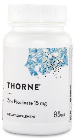 Thorne Zink Picolinat, Kosttilskud - Thorne Research