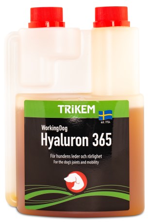 amplitude Undvigende Syd Køb Trikem WorkingDog Hyaluron 365 hos Svensk Kosttilskud