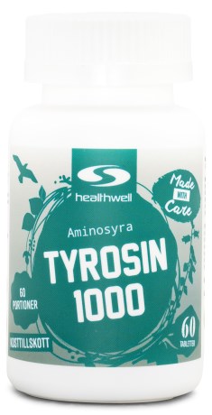 Tyrosin 1000, Kosttilskud - Healthwell