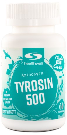 Tyrosin 500, Kosttilskud - Healthwell