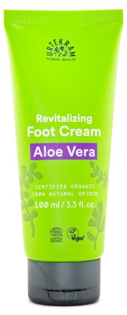Urtekram Aloe Vera Foot Cream, Kropspleje & Hygiejne - Urtekram Nordic Beauty