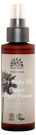 Urtekram Sweet Ginger Flower Dry Body Oil, Kropspleje & Hygiejne - Urtekram Nordic Beauty