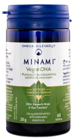 VeganDHA, Helse - Minami Nutrition