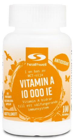 Vitamin A 10000 IE, Kosttilskud - Healthwell