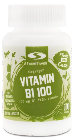 Vitamin B1 100, Kosttilskud - Healthwell