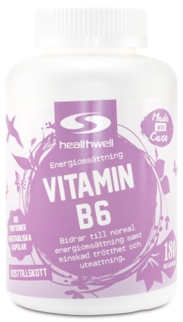 Vitamin B6, Kosttilskud - Healthwell