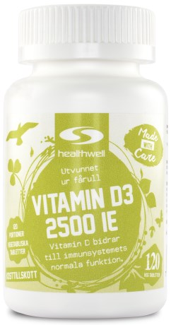 Vitamin D3, Kosttilskud - Healthwell