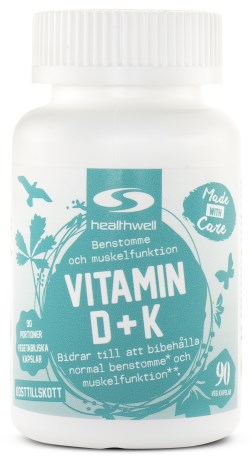 Vitamin D+K, Kosttilskud - Healthwell